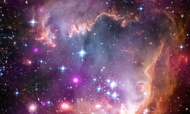 Küçük Magellanic Bulut Galaksisi- Jophiel'in Kozmik Tozu