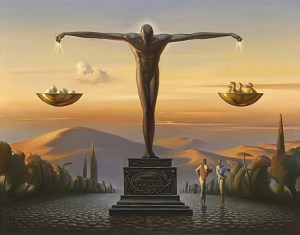 Pros And Cons - Vladimir Kush