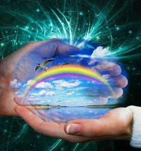 rainbow hands