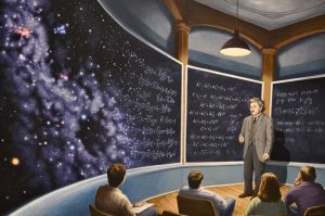 Rob Gonsalves - Chalkboard Universe