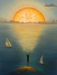 Yellow - Vladimir Kush