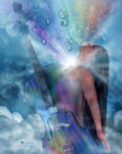 Healing Expression Print by Carol Cavalaris