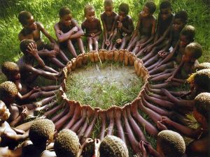 Ubuntu human circle
