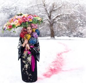 Spirited Away, Kirsty Mitchell's rainbow wonderlands