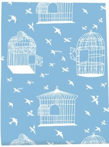 Birdcage wallpaper