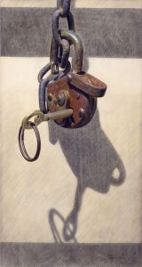 Boyko Kolev (oil and pencil on canvas)