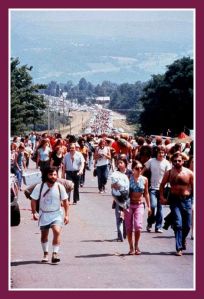 Woodstock Music Festival in Bethel, New York 1969
