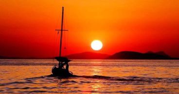 Bodrum'da hayran bırakan gün batımı 2