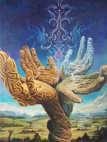 Land Of Creation by Sander Bos- Mapije de Wit