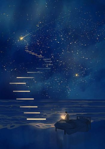 Artist Unknown - night sky