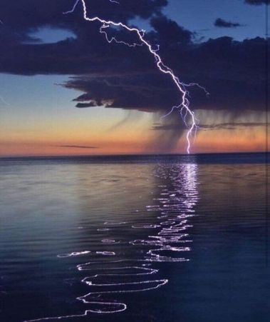 Lightning Strike - unknown artist
