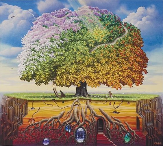 Tantric Apple Tree (Jacek Yerka)