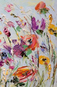Marina Matkina - Oil Painting Flowers
