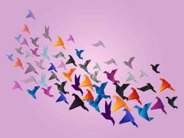 Free Vector- bird migration