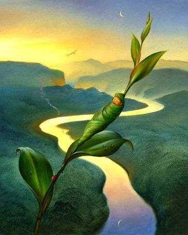 Vladimir Kusch - leaf baby