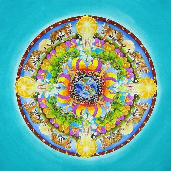 Release Mandala Art by Vikki Reed